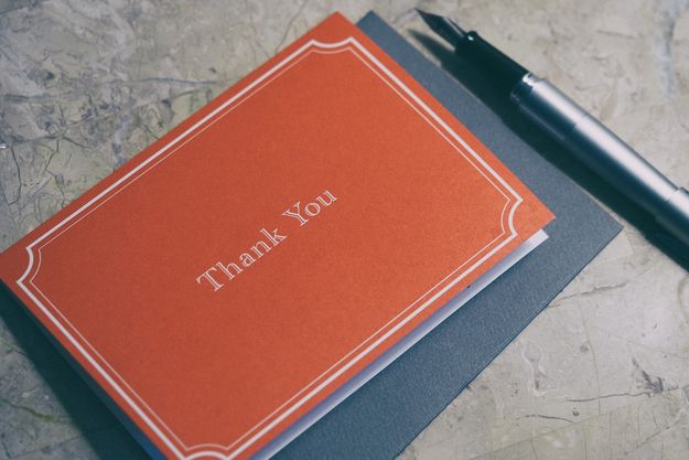 Thank You card