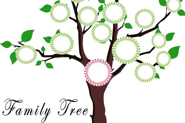 Family tree template