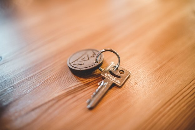 Key with keychain