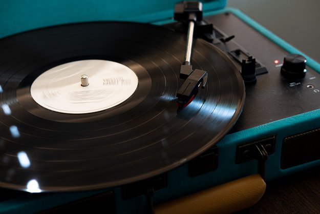 vinyl record player