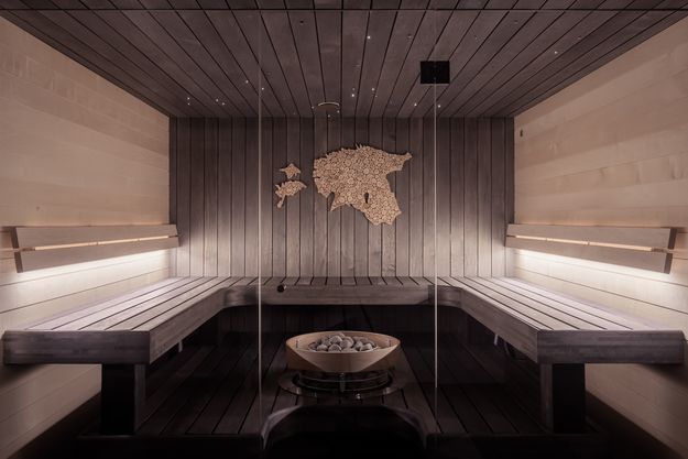 Nordic design sauna