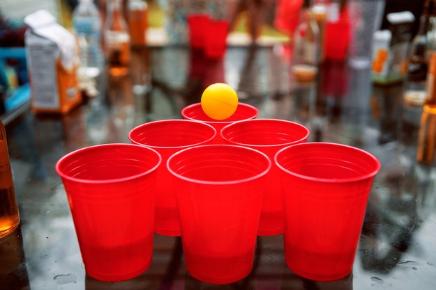 beer pong cups