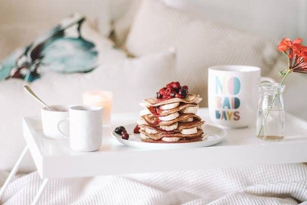 Breakfast in bed