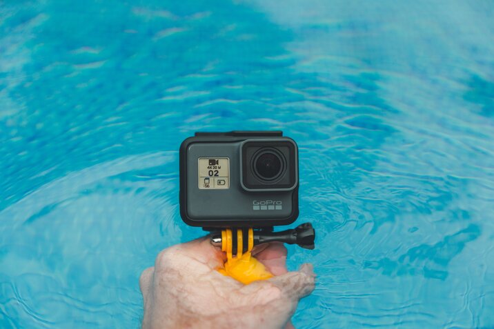 waterproof action camera