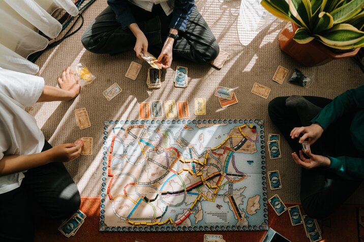 Board game Ticket to ride