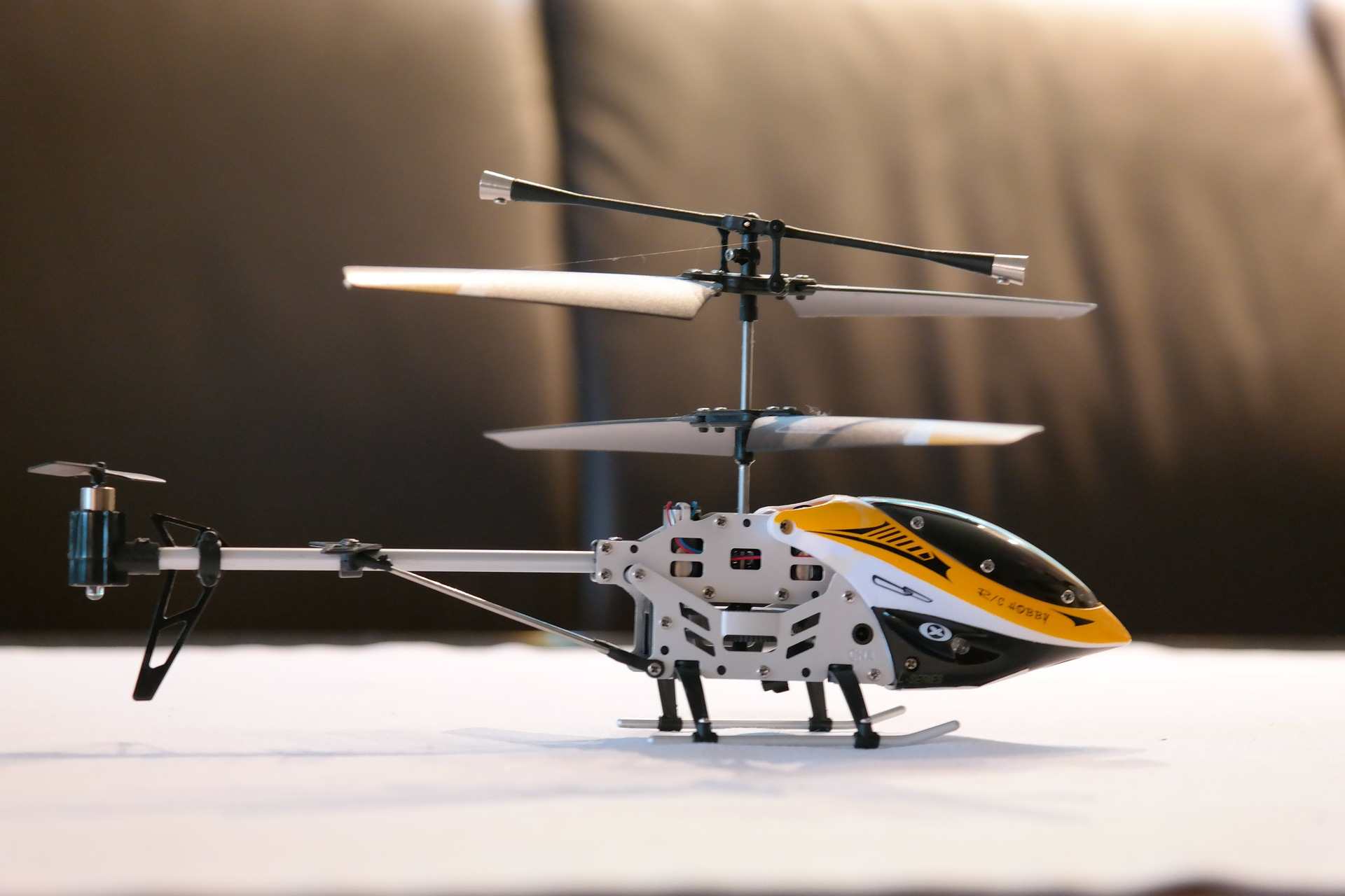 remote-controlled helicopter